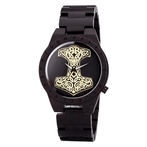 Wooden watch - Mjolnir Wooden watch - Mjolnir