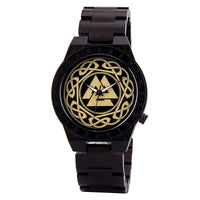 Wooden watch - Valknut Wooden watch - Valknut
