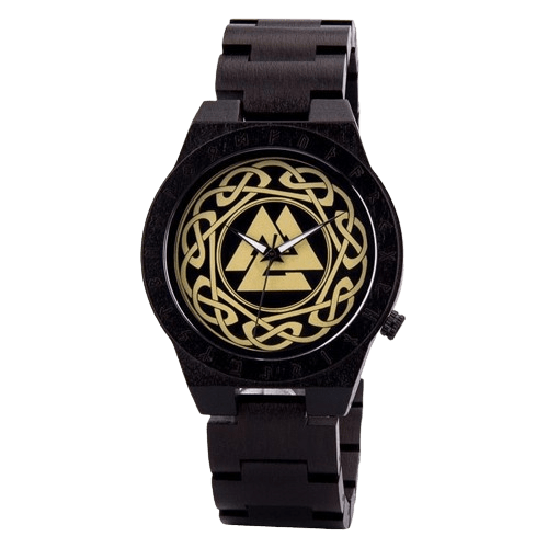 Wooden watch - Valknut Wooden watch - Valknut