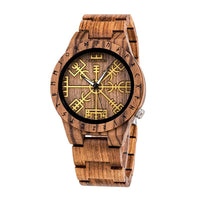 Wooden watch - Vegvisir Wooden watch - Vegvisir