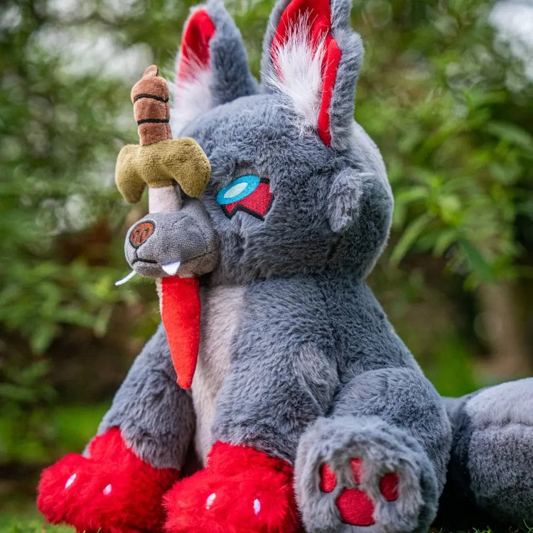 Fenrir wolf plush Fenrir wolf plush
