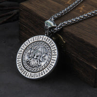 Pendant in 925 Sterling Silver - The Power of Odin Pendant in 925 Sterling Silver - The Power of Odin