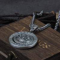 Pendant in 925 Sterling Silver - The Power of Odin Pendant in 925 Sterling Silver - The Power of Odin