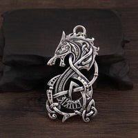 Pendant in 925 Sterling Silver - La Rage de Fenrir Pendant in 925 Sterling Silver - La Rage de Fenrir