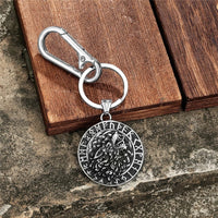 Fenrir's roar silver key ring Fenrir's roar silver key ring