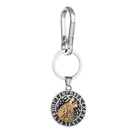 Golden Fenrir's roar key ring Golden Fenrir's roar key ring