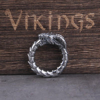 Stainless steel snake ring - Ouroboros Stainless steel snake ring - Ouroboros