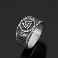 Valknut Ring | Stainless Steel Valknut Ring | Stainless Steel