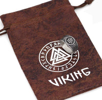 Valknut Ring | Stainless Steel Valknut Ring | Stainless Steel