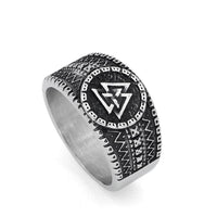 Valknut Ring | Stainless Steel Valknut Ring | Stainless Steel