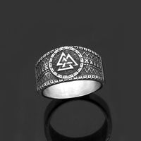 Valknut Ring | Stainless Steel Valknut Ring | Stainless Steel