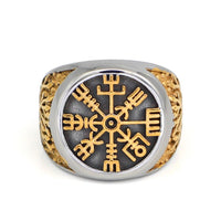 Viking compass ring and tree of life Viking compass ring and tree of life