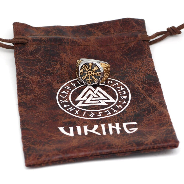 Viking compass ring and tree of life Viking compass ring and tree of life