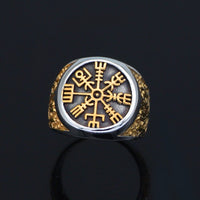Viking compass ring and tree of life Viking compass ring and tree of life