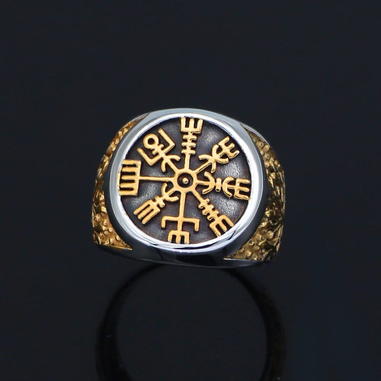 Viking compass ring and tree of life Viking compass ring and tree of life