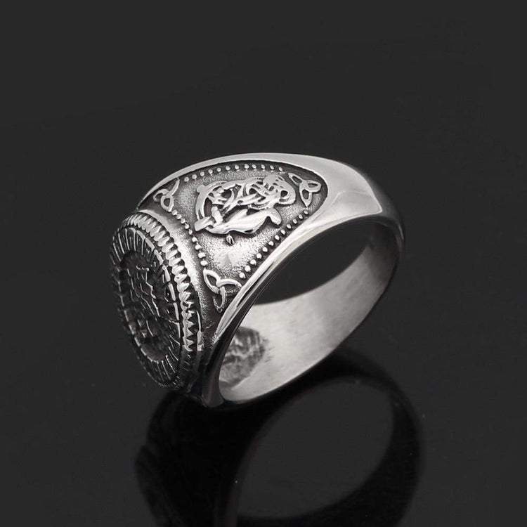 Wolf Ring - Stainless Steel Wolf Ring - Stainless Steel