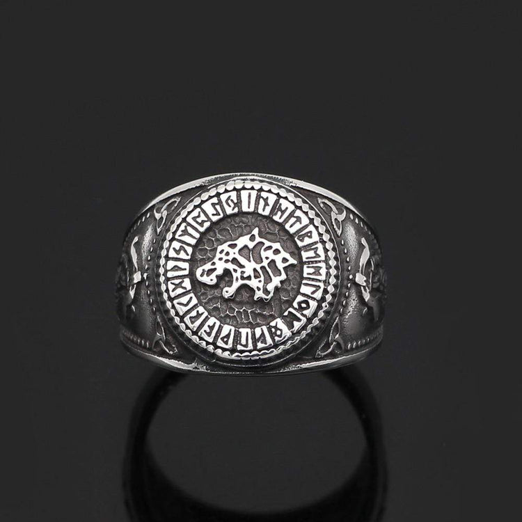 Wolf Ring - Stainless Steel Wolf Ring - Stainless Steel