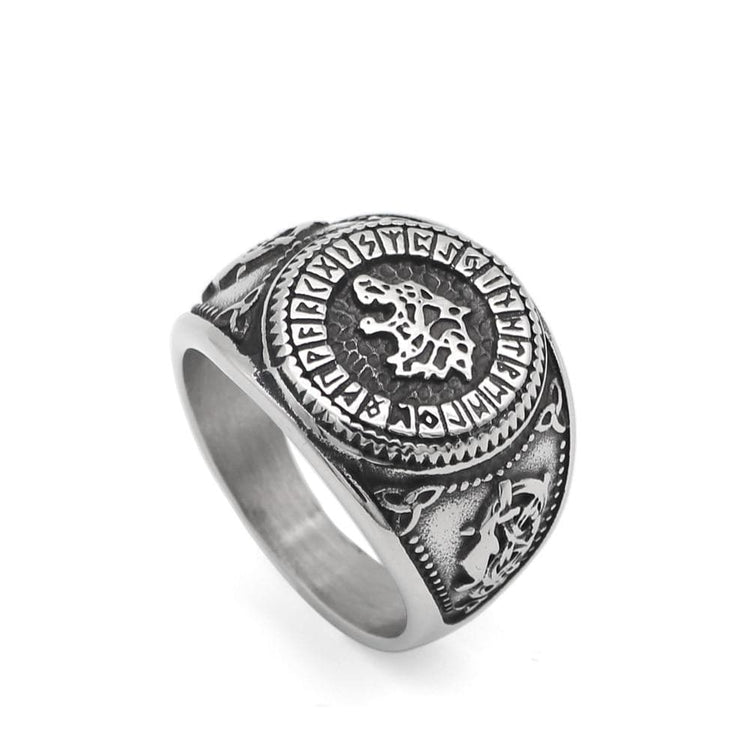 Wolf Ring - Stainless Steel Wolf Ring - Stainless Steel