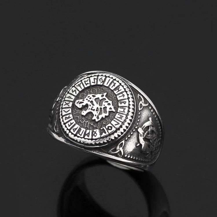 Wolf Ring - Stainless Steel Wolf Ring - Stainless Steel