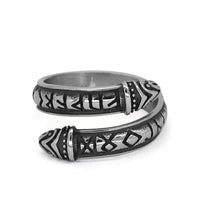 Open Runic Ring Open Runic Ring