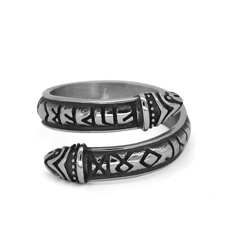Open Runic Ring Open Runic Ring