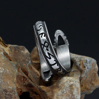 Open Runic Ring Open Runic Ring