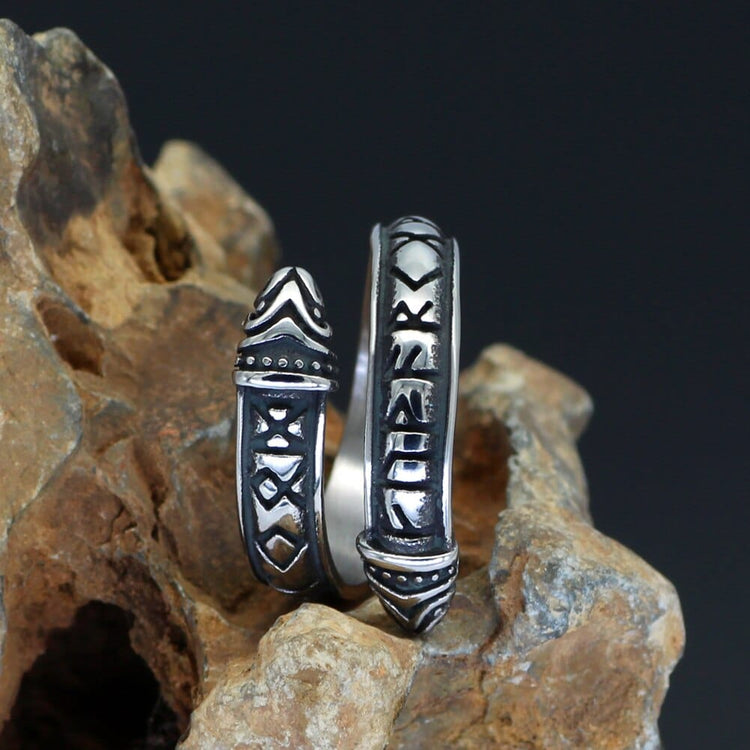 Open Runic Ring Open Runic Ring