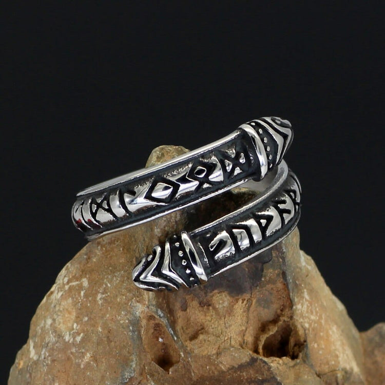 Open Runic Ring Open Runic Ring