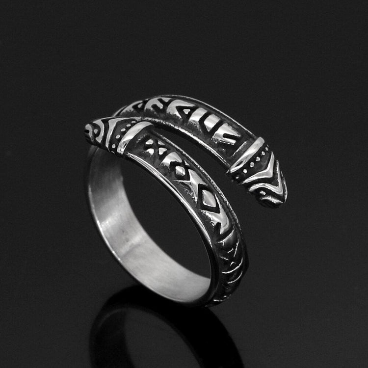 Open Runic Ring Open Runic Ring