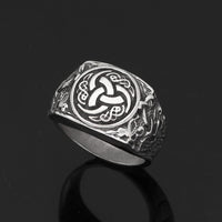 Triple Horn of Odin Ring Triple Horn of Odin Ring