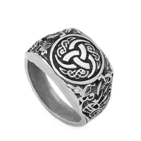 Triple Horn of Odin Ring Triple Horn of Odin Ring