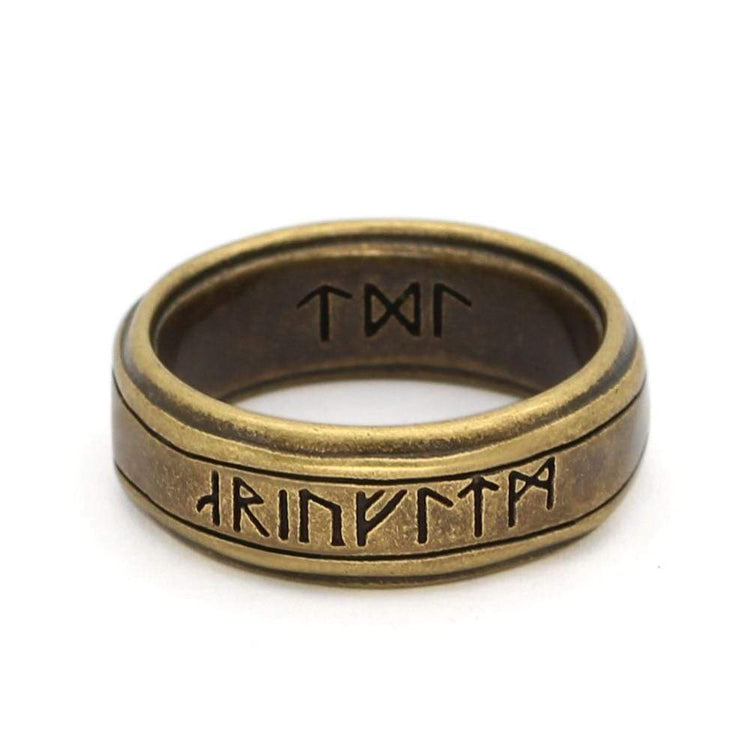 Antique Viking Ring - Stainless Steel Antique Viking Ring - Stainless Steel