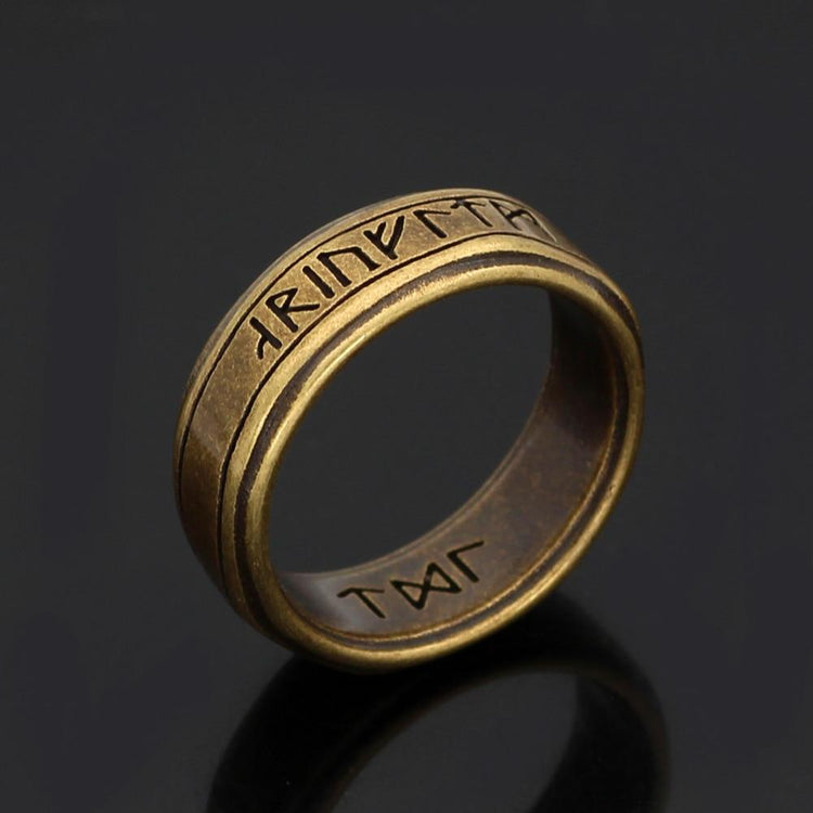Antique Viking Ring - Stainless Steel Antique Viking Ring - Stainless Steel