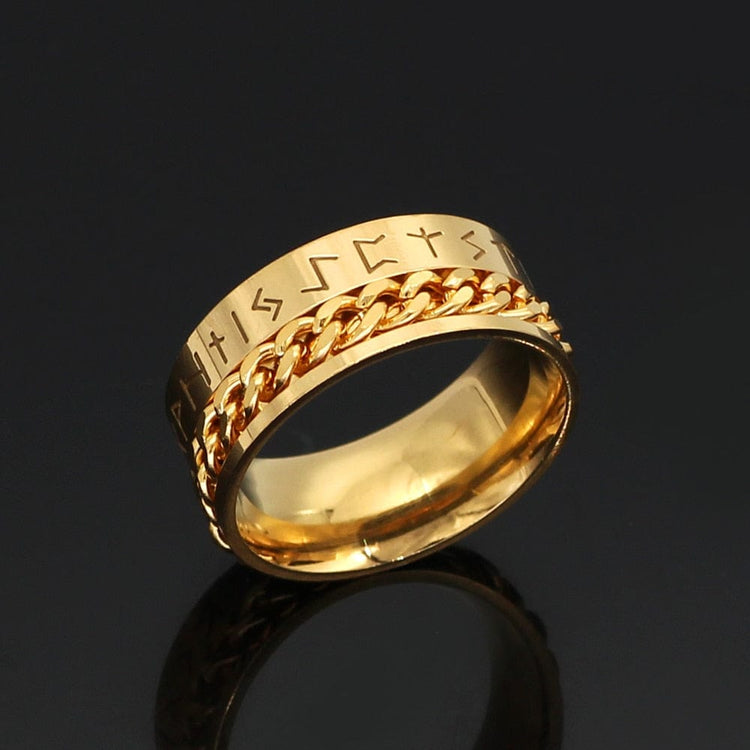 Modern Viking Ring - sacred runes Modern Viking Ring - sacred runes