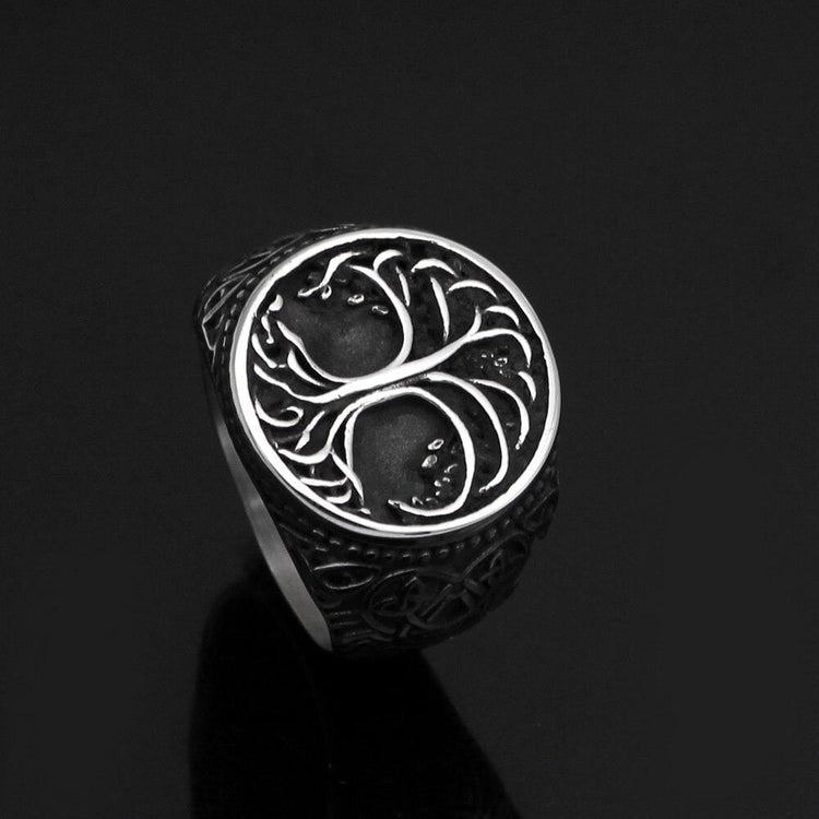Yggdrasil Ring | Stainless Steel Yggdrasil Ring | Stainless Steel