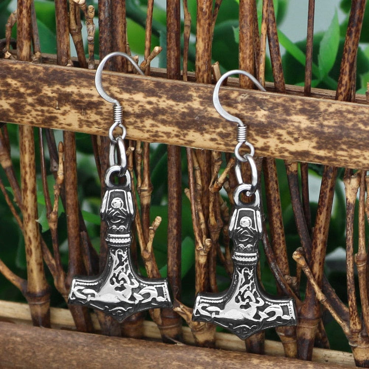 Mjolnir stainless steel earrings Mjolnir stainless steel earrings