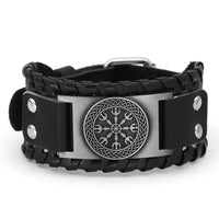 Aegishjalmur Leather Bracelet Aegishjalmur Leather Bracelet