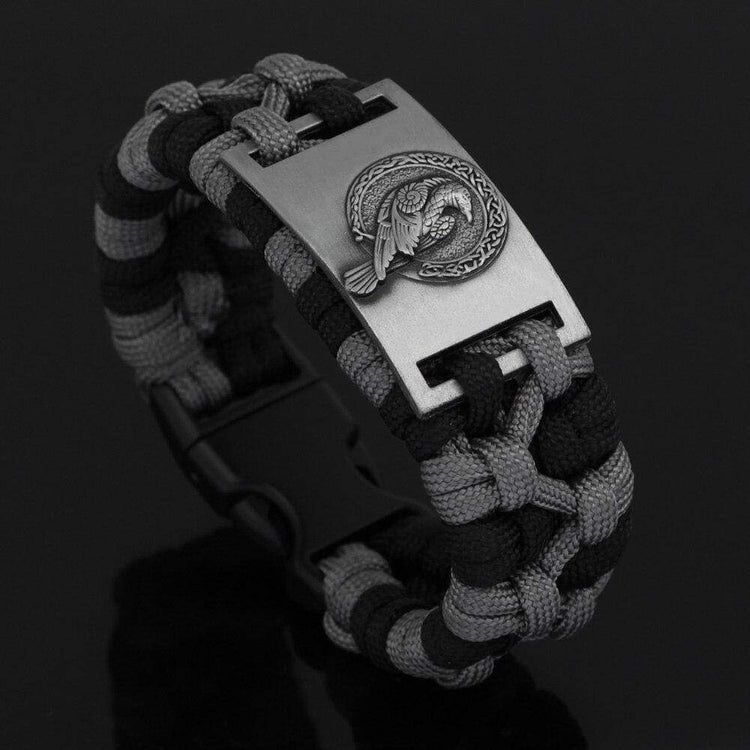 Bracelet raven of Odin paracord Bracelet raven of Odin paracord