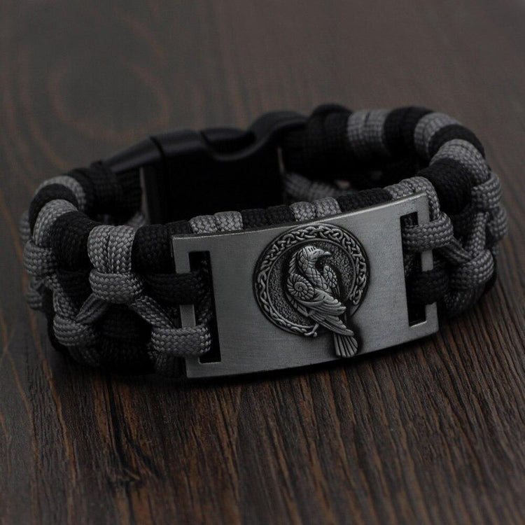 Bracelet raven of Odin paracord Bracelet raven of Odin paracord