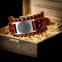Leather Viking Bracelet Leather Viking Bracelet