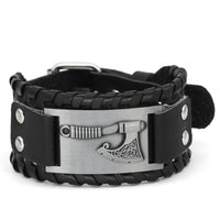 Leather Axe Bracelet Leather Axe Bracelet