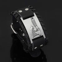 Leather Axe Bracelet Leather Axe Bracelet