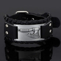 Leather Axe Bracelet Leather Axe Bracelet