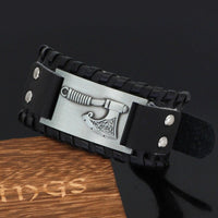 Leather Axe Bracelet Leather Axe Bracelet
