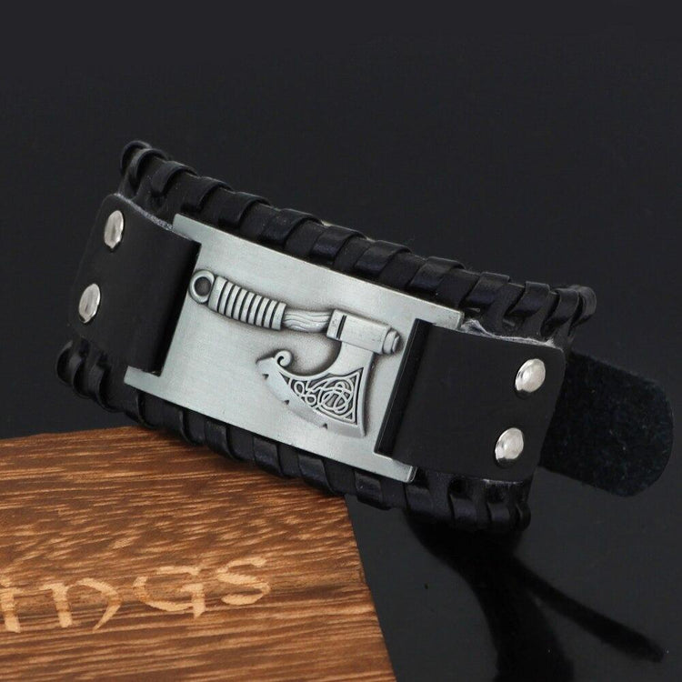 Leather Axe Bracelet Leather Axe Bracelet