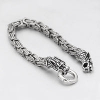 Wolf bracelet Geri and Freki | Stainless steel Wolf bracelet Geri and Freki | Stainless steel