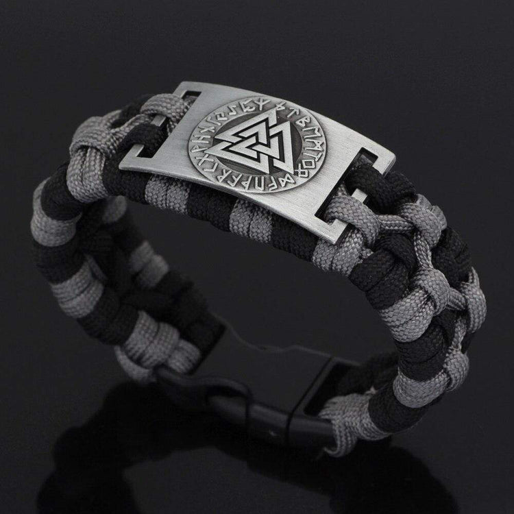 Valknut paracord bracelet Valknut paracord bracelet