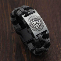 Valknut paracord bracelet Valknut paracord bracelet