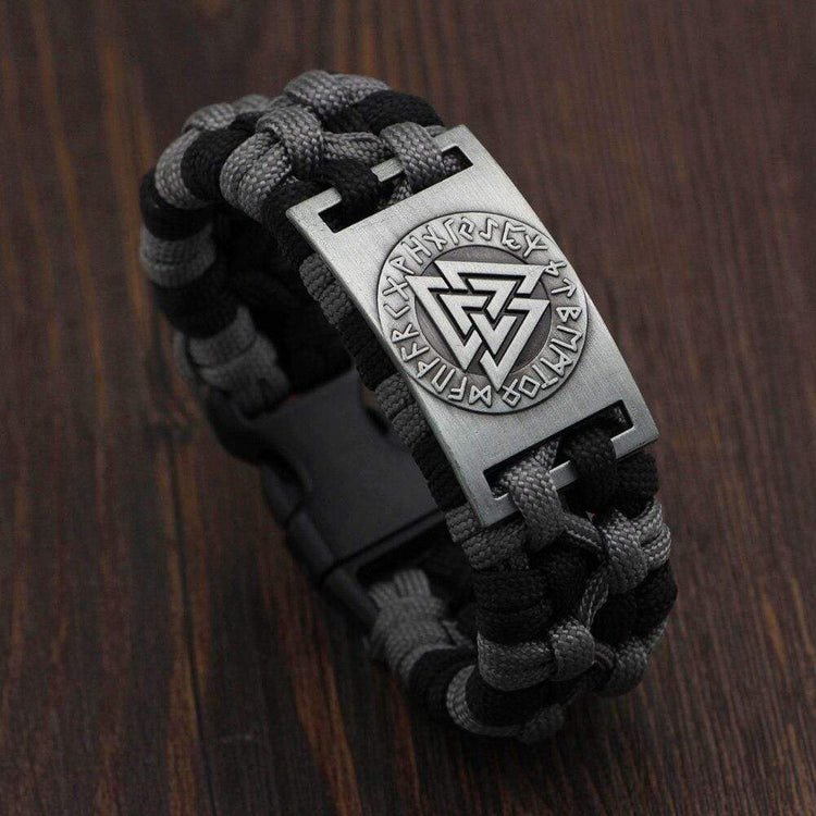 Valknut paracord bracelet Valknut paracord bracelet