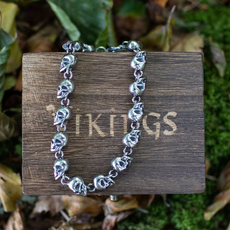 Viking Bracelet Skull and Crossbones Viking Bracelet Skull and Crossbones